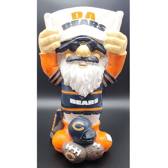 Forever Collectible 'Da Bears' NFL Chicago Bears Football Fan Figurine 10" - Picture 1 of 8